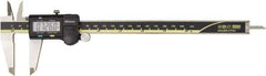 Mitutoyo - 0 to 200mm Range, 0.01mm Resolution, Electronic Caliper - 0.001" Accuracy, SPC Output - Apex Tool & Supply