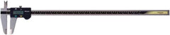 Mitutoyo - 0 to 600mm Range, 0.01mm Resolution, Electronic Caliper - 0.002" Accuracy, SPC Output - Apex Tool & Supply