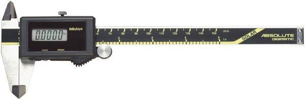 Mitutoyo - 0 to 150mm Range, 0.01mm Resolution, Electronic Caliper - 0.001" Accuracy, SPC Output - Apex Tool & Supply