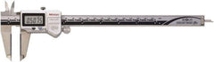 Mitutoyo - 0 to 200mm Range, 0.01mm Resolution, IP67 Electronic Caliper - 0.001" Accuracy - Apex Tool & Supply