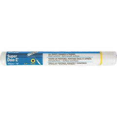 Wooster Brush - 3/8" Nap, 18" Wide Paint Roller Cover - Medium-Rough Texture, Woven - Apex Tool & Supply