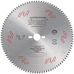 Freud - 220mm Diam, 30mm Arbor Hole Diam, 64 Tooth Wet & Dry Cut Saw Blade - Carbide-Tipped, Standard Round Arbor - Apex Tool & Supply