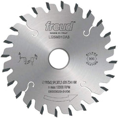 Freud - 200mm Diam, 45mm Arbor Hole Diam, 36 Tooth Wet & Dry Cut Saw Blade - Carbide-Tipped, Standard Round Arbor - Apex Tool & Supply