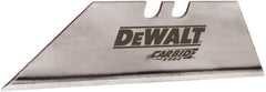 DeWALT - 5 Piece Steel Utility Knife Blade - 2-1/2" OAL - Apex Tool & Supply