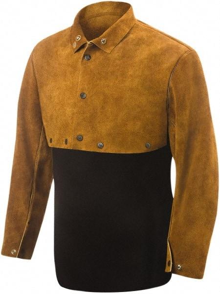 Steiner - Size 4XL, Cape Sleeves - Leather, Brown - Apex Tool & Supply