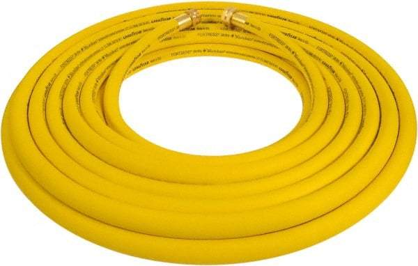 Continental ContiTech - 50' Long, Male x Female GHT, -20 to 200°F, Nitrile High Temp & High Pressure Hose - 5/8" ID x 1.06" OD, Yellow, 300 Max psi - Apex Tool & Supply