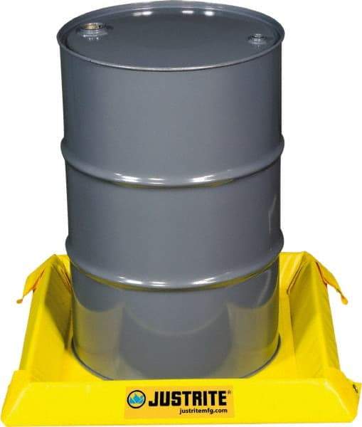 Justrite - 10 Gal Low Wall Berm - 2' Wide x 2" Long - Apex Tool & Supply