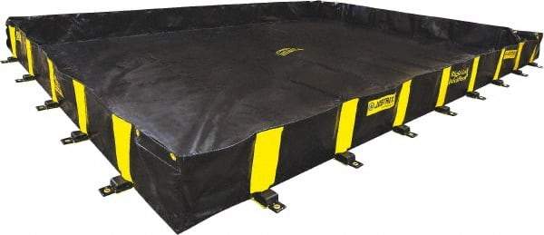 Justrite - 2,990 Gal Low Wall Berm - 20' Wide x 20" Long - Apex Tool & Supply