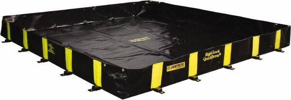 Justrite - 1,075 Gal Low Wall Berm - 12' Wide x 12" Long - Apex Tool & Supply
