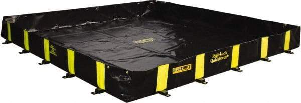 Justrite - 475 Gal Low Wall Berm - 8' Wide x 8" Long - Apex Tool & Supply