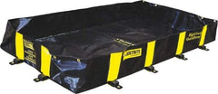 Justrite - 355 Gal Low Wall Berm - 6' Wide x 8" Long - Apex Tool & Supply