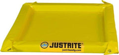 Justrite - 44 Gal Low Wall Berm - 2" High x 6' Wide x 6" Long - Apex Tool & Supply