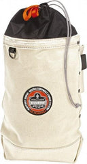 Ergodyne - White Canvas Bolt Bag - 5" Wide x 10" Deep x 13" High - Apex Tool & Supply