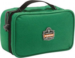 Ergodyne - 1 Pocket Green Polyester Tool Bag - 7-1/2" Wide x 4-1/2" Deep x 3" High - Apex Tool & Supply