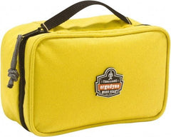 Ergodyne - 1 Pocket Yellow Polyester Tool Bag - 7-1/2" Wide x 4-1/2" Deep x 3" High - Apex Tool & Supply