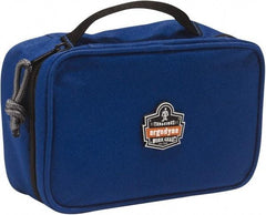 Ergodyne - 1 Pocket Blue Polyester Tool Bag - 7-1/2" Wide x 4-1/2" Deep x 3" High - Apex Tool & Supply