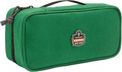 Ergodyne - 1 Pocket Green Polyester Tool Bag - 10" Wide x 4-1/2" Deep x 3" High - Apex Tool & Supply