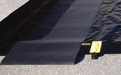 Justrite - 16' Long x 3' Wide, Spill Containment Berm Track Mat - Compatible with Berm - Apex Tool & Supply