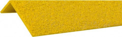 Rust-Oleum - Yellow Solid Color Anti-Slip Vinyl Strip - 2-1/4" Wide x 4' Long x 1" Thick, General Traffic - Apex Tool & Supply