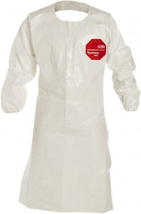 Dupont - 25-Piece Size 2XL Chemical Resistant Coat Apron - Apex Tool & Supply