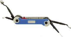 Noga - 4 Piece Hand Deburring Tool Set - Includes N, S, D and B Blade Holders and Deburring Blade - Apex Tool & Supply