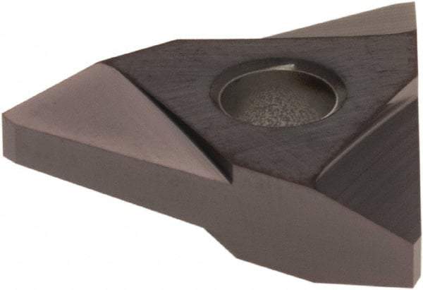 Tool-Flo - TNMA43 Acme Grade AC3R Internal/External On Edge Threading Insert - AlTiN Finish, 8" External TPI, 8" Internal TPI, 1/2" Inscribed Circle, Neutral Cut - Apex Tool & Supply