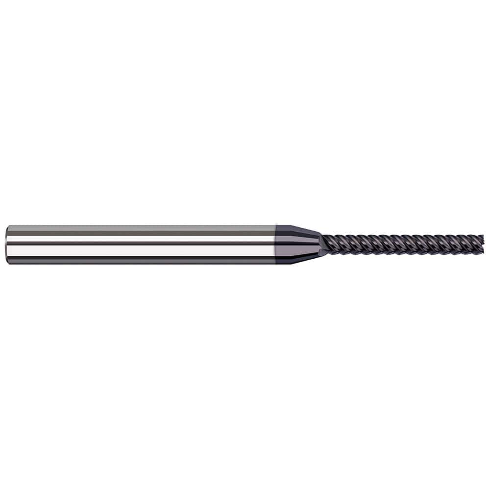 Harvey Tool - Square End Mills Mill Diameter (mm): 1.40 Mill Diameter (Decimal Inch): 0.0551 - Apex Tool & Supply