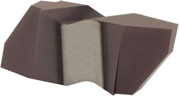 Hertel - IA6 Grade HC215, Internal/External Acme Threading Insert - 3 TPI Int Pitch, Left Hand Insert, TiAlN Finish, Carbide - Apex Tool & Supply