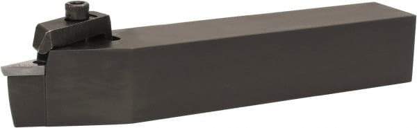 Hertel - VPGR.33., 0° Lead Angle IVVC External Neutral Indexable Profiling Toolholder - 1" Shank Height x 1" Shank Width, 6" Long, Steel - Apex Tool & Supply