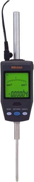 Mitutoyo - 0 to 60.9mm Range, 0.00002" Graduation, Electronic Drop Indicator - Accurate to 0.0025mm - Apex Tool & Supply