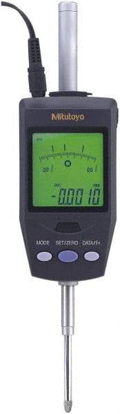 Mitutoyo - 0 to 30.4mm Range, 0.00002" Graduation, Electronic Drop Indicator - Accurate to 0.0015mm - Apex Tool & Supply