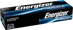 Energizer - Size AA, Lithium, Standard Battery - 1.5 Volts, Button Tab Terminal, FR6 - Apex Tool & Supply