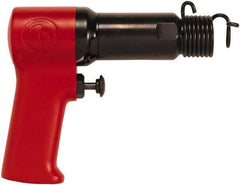 Chicago Pneumatic - 3,500 BPM, 2.28 Inch Long Stroke, Pneumatic Scaling Hammer - 14 CFM Air Consumption, 1/4 NPT Inlet - Apex Tool & Supply