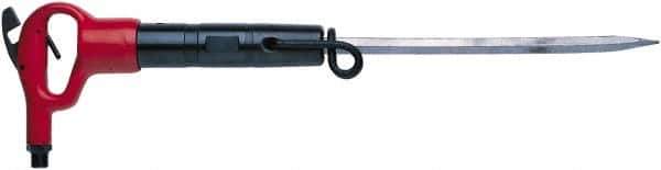 Chicago Pneumatic - 2,400 BPM, 2.07 Inch Long Stroke, Pneumatic Scaling Hammer - 17.6 CFM Air Consumption, 1/2 NPT Inlet - Apex Tool & Supply
