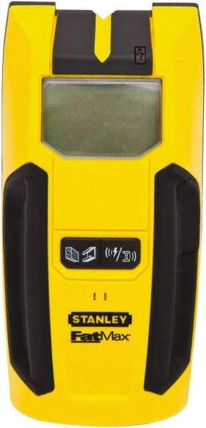 Stanley - 1-1/2" Deep Scan Stud Finder - 9V Battery, Wood, Metal - Apex Tool & Supply