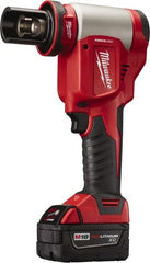 Milwaukee Tool - 20 Piece, 1-1/2 to 2" Punch Hole Diam, Power Knockout Set - Apex Tool & Supply
