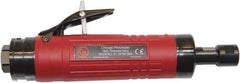 Chicago Pneumatic - 1/4" Collet, Straight Handle, Air Angle Die Grinder - 12,000 RPM, Rear Exhaust, 33.9 CFM, 1.2 hp, 90 psi, 9.5mm Inlet - Apex Tool & Supply
