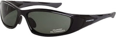 CrossFire - Blue Mirror Lenses, Framed Polarized Glasses - Apex Tool & Supply