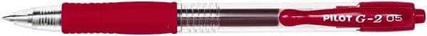 Pilot - Conical Roller Ball Pen - Red - Apex Tool & Supply