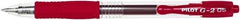 Pilot - Conical Roller Ball Pen - Red - Apex Tool & Supply