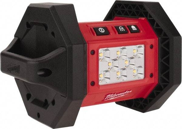 Milwaukee Tool - 18 Volts, 1300 Lumens, Cordless Work Light - 3 hr Run Time - Apex Tool & Supply