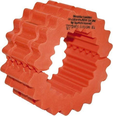 TB Wood's - 6 Two Piece Flexible Coupling Sleeve - 3-3/4" OD, 1-7/8" OAL, Hytrel, Order 2 Hubs with Same OD & 1 Insert for Complete Coupling - Apex Tool & Supply