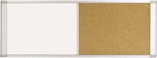 MasterVision - 18" High x 36" Wide Combination, Bulletin/Magnetic Dry Erase - Steel - Apex Tool & Supply