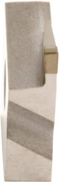 Sumitomo - 4062CGA Grade BN2000, 1.57mm Cutting Width PCBN Grooving Insert - 3.5mm Max Depth of Cut, Left Hand, 0.2007mm Corner Radius, Uncoated - Apex Tool & Supply