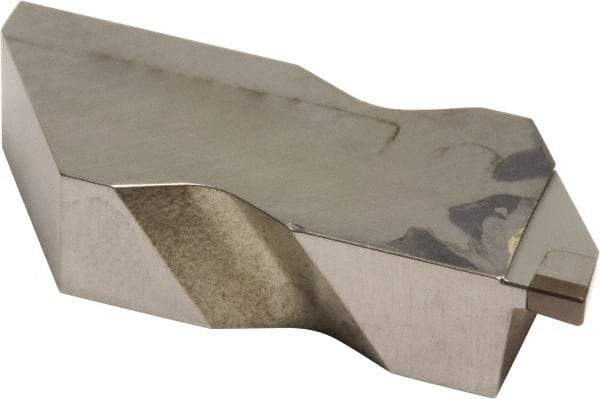 Sumitomo - 3125SG Grade BN250, 1/8" Cutting Width PCBN Grooving Insert - 0.15" Max Depth of Cut, Neutral, 0.005 to 0.01" Corner Radius, Uncoated - Apex Tool & Supply