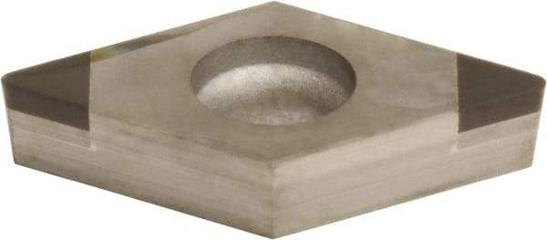 Sumitomo - 2NU-DCGA21.52 Grade BN7500 PCBN Turning Insert - Uncoated, 55° Diamond, 1/4" Inscr Circle, 3/32" Thick, 1/32" Corner Radius - Apex Tool & Supply
