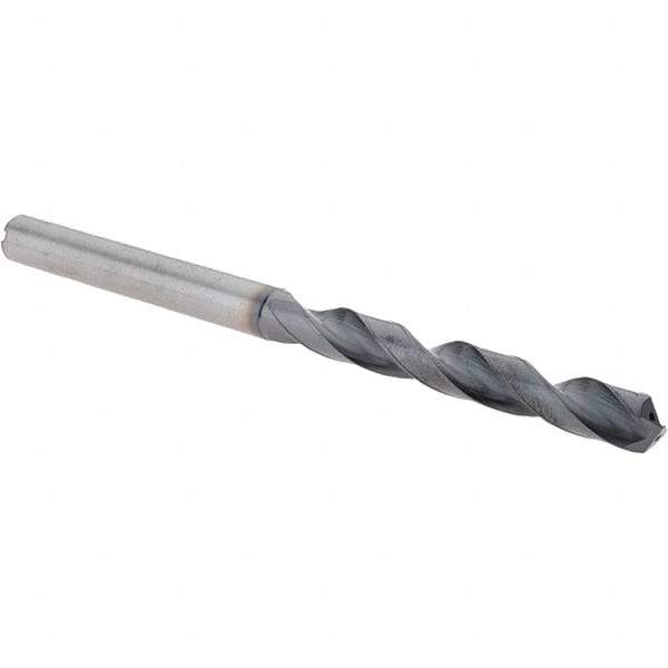 Sumitomo - Letter J 135° Solid Carbide Jobber Drill - TiAlCr/TiSi Finish, 4.2913" OAL - Apex Tool & Supply