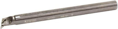 Sumitomo - 0.85" Min Bore Diam, 10" OAL, 5/8" Shank Diam, A-SVQB Indexable Boring Bar - VBMT 221 Insert, Screw Holding Method - Apex Tool & Supply