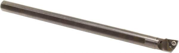 Sumitomo - 0.48" Min Bore Diam, 6" OAL, 3/8" Shank Diam, A-SWLP Indexable Boring Bar - WPMT 21.51 Insert, Screw Holding Method - Apex Tool & Supply