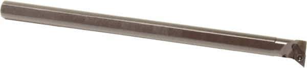 Sumitomo - 0.6" Min Bore Diam, 6" OAL, 3/8" Shank Diam, A-SDUP Indexable Boring Bar - DPMT 21.51 Insert, Screw Holding Method - Apex Tool & Supply